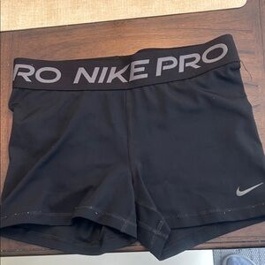 Nike Pro Women's Athletic Black Shorts